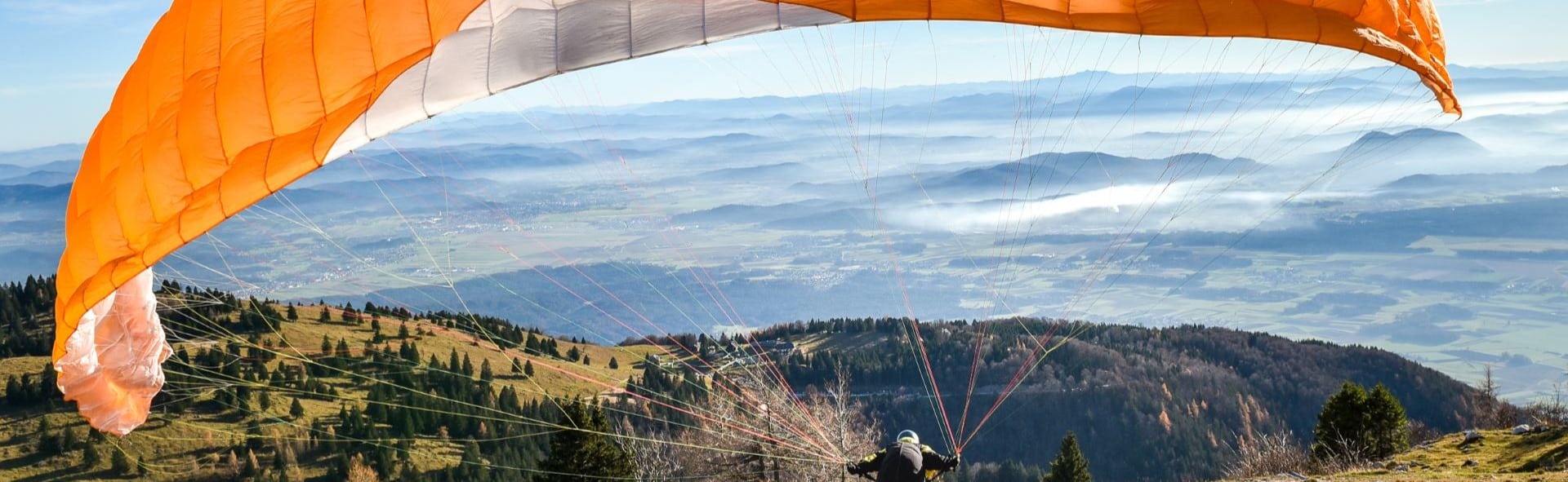 Peak rush: Paragliding the Swiss Alps